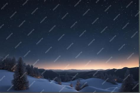 Premium AI Image | Night sky with beautiful shining stars