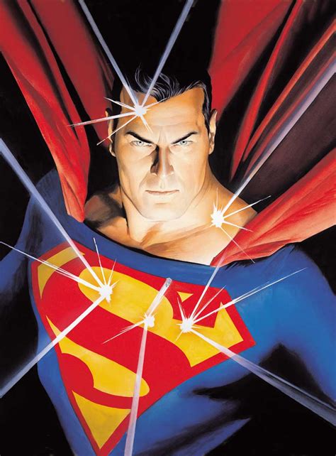 Alex Ross, "Mythology: Superman," 2005, courtesy of the artist, SUPERMAN, ™ & © DC Comics. Used ...