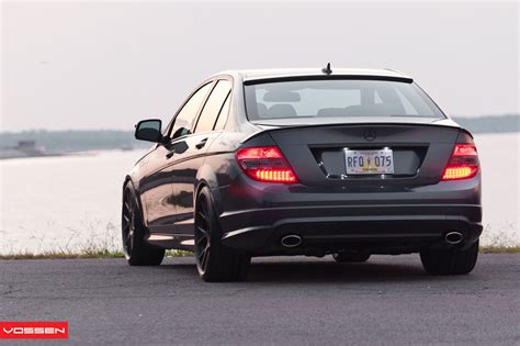 Black on Black - Sinister Mercedes C-Class AMG — CARiD.com Gallery