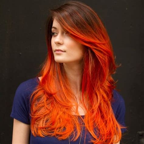 Reveal Your Fiery Nature with These 50 Red Ombre Hair Ideas