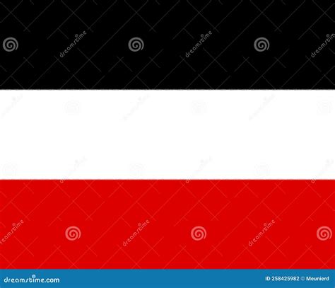 Glossy Glass Flag of the Flag of the German Reich from 1933 1935 Stock ...