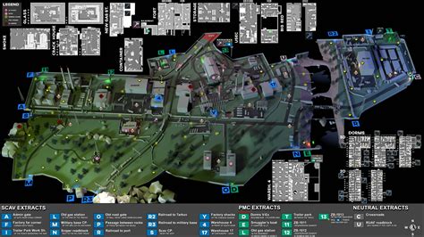 Escape From Tarkov Guide Map Extraction Points And Best Loadouts | Images and Photos finder