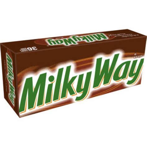 Milky Way Bulk Full Size Chocolate Candy, Caramel, 1.84 Oz, 36 Ct ...