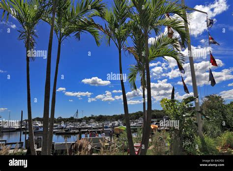 Marina Riverhead Long Island New York Stock Photo - Alamy