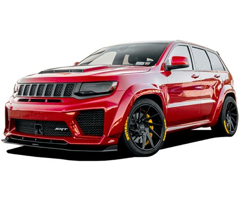 Widebody TRACKHAWK. Buy Jeep GC Trackhawk body kit| Renegade Design