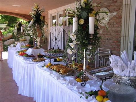 - 11 best Buffet images on Pinterest | Christmas buffet, Banquet table decorations, Buffet table ...