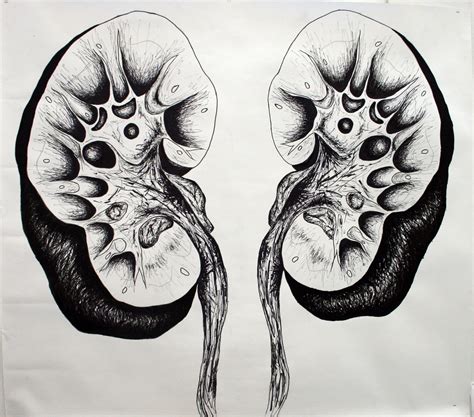 Kidney Pencil Drawing: A Step-by-Step Guide for Beginners