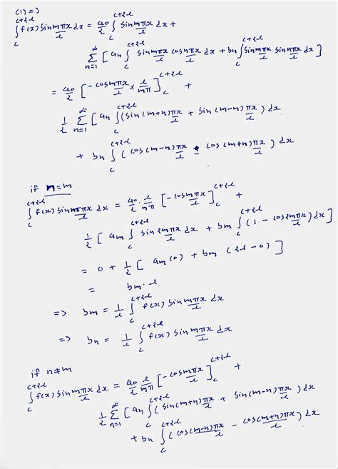 Fourier coefficient3 | MA306appliedmaths