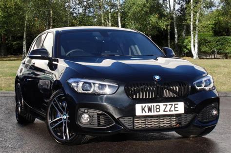 2018 BMW 1 Series 118i M Sport Shadow Edition 5-door Petrol black Automatic | in Milton Keynes ...