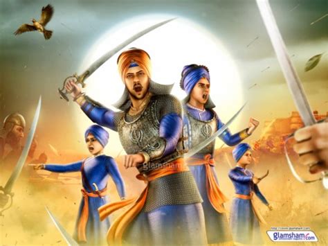 Chaar Sahibzaade - Guru Gobind Singh Ji And His Sons (#548093) - HD Wallpaper & Backgrounds Download