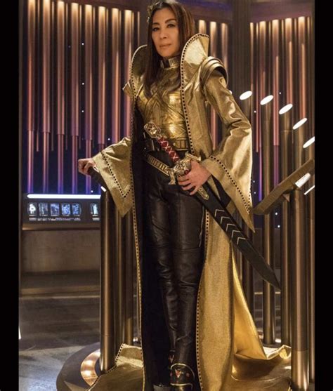 Discovery Michelle Yeoh Coat | Emperor Georgiou Star Trek Discovery Coat