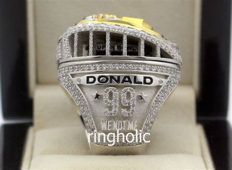 Los Angeles Rams 2021 Super Bowl LV Football Ring Replica