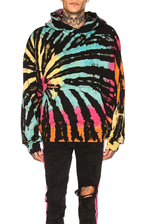 Amiri Reverse Tie Dye Hoodie in Multi | FWRD