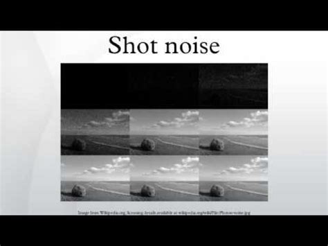 Shot noise - YouTube