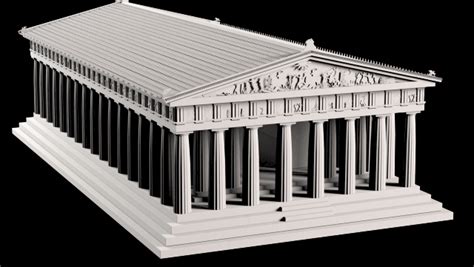 parthenon 3D Models - Download 3D parthenon Available formats: c4d, max, obj, fbx, ma, blend ...