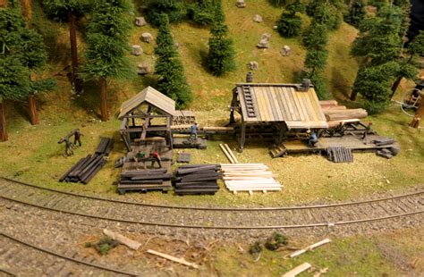 HO Scale Lumber Layout Model Railroad Layouts PlansModel