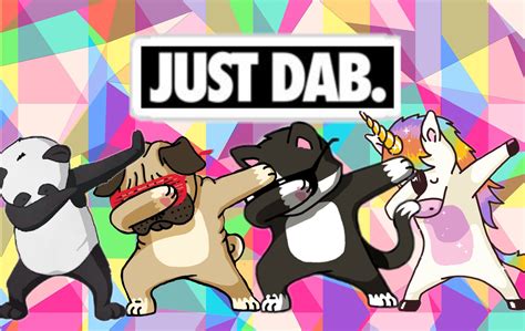 dab dabbing panda unicorn dog image by @alissask8er