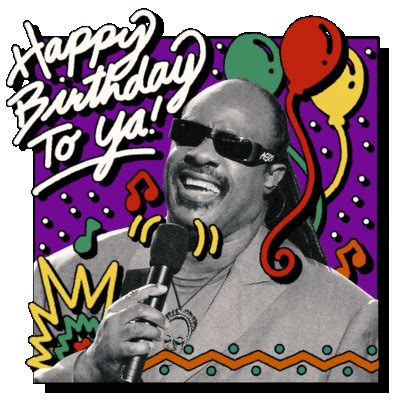 Stevie Wonder - Happy Birthday To Ya Pictures, Photos, and Images for ...