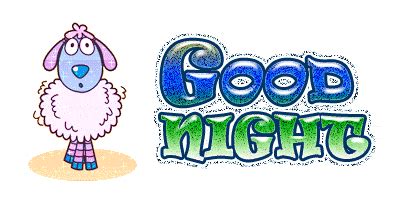 Good Night Glitter Graphics, Glitter Scraps for Orkut, Myspace