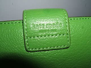 Kate Spade Binder Case | -Green leather exterior with light … | Flickr