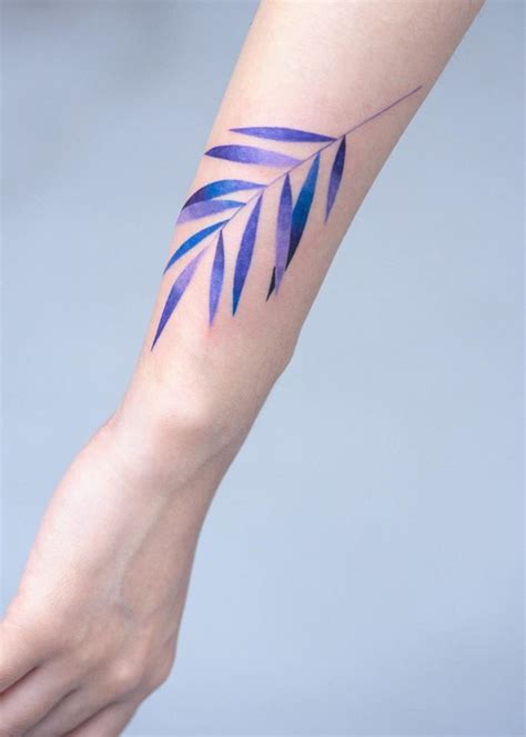 Purple Leaves Tattoo - InkStyleMag | Purple tattoos, Sleeve tattoos ...