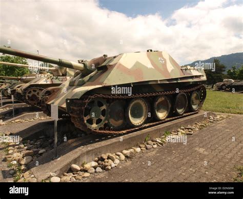 Jagdpanther Tank Destroyer Stock Photo - Alamy