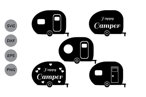 Camper Bus Svg