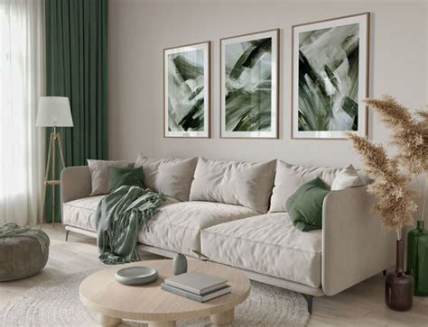 sage green living room ideas and combinations | CyrusCrafts