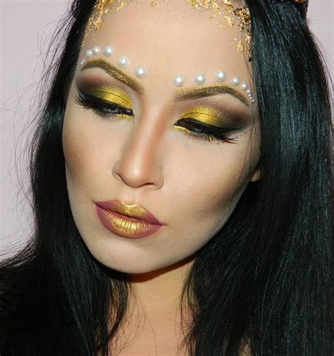 Pin by C E on Artistic Makeup | Goddess makeup, Greek makeup, Halloween makeup tutorial