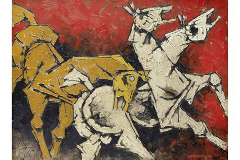 30 Controversial MF Hussain Paintings - Most Famous Indian Artist