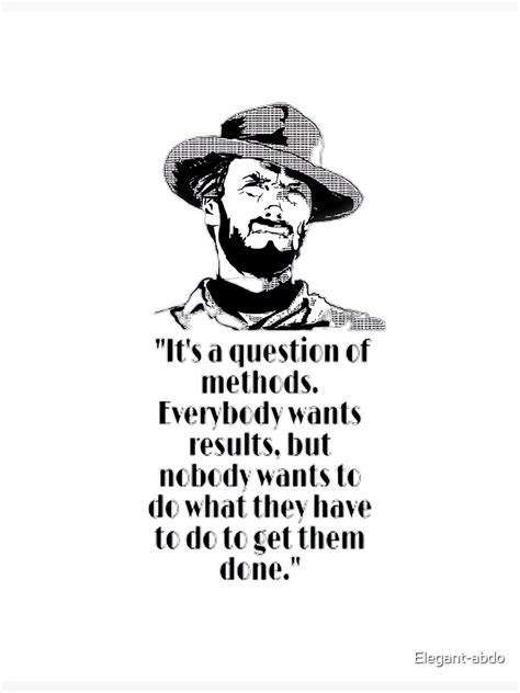 "Clint Eastwood Mule Quote" Poster for Sale by Elegant-abdo | Redbubble