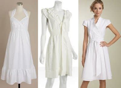 Steve Jobs Store: White Summer Dresses
