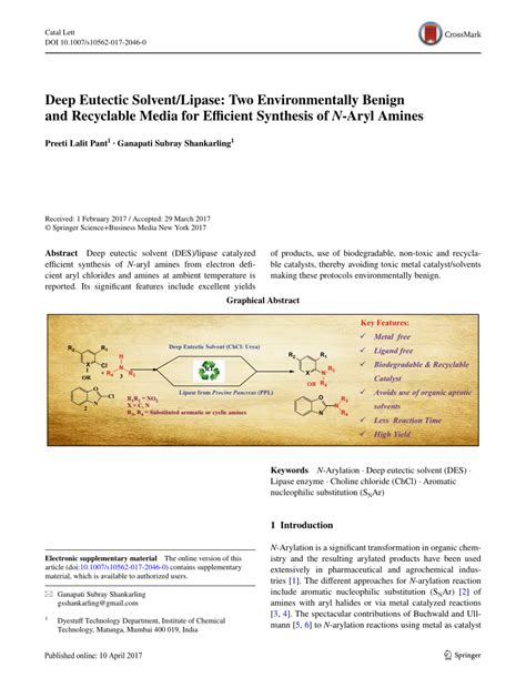 (PDF) Catalysis Letters