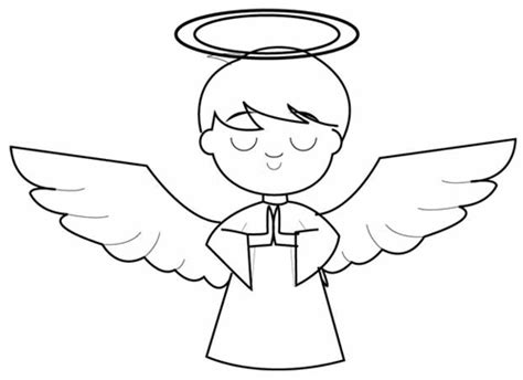 How to Draw Cartoon Angels in Easy Step by Step Drawing Tutorial – How to Draw Step by Step ...