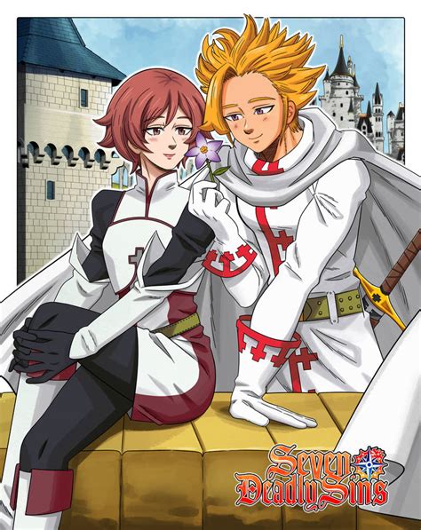 The Seven Deadly Sins Arthur Pendragon and OC by effasempai on DeviantArt