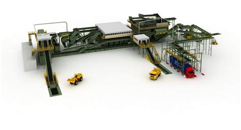 Plant Design Recycling Plant design CAD Engineering Autocad prongineering