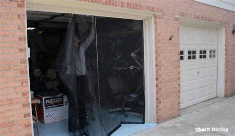 How to Make a DIY Garage Door Screen With a Zipper | Garage screen door ...