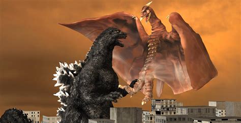 Godzilla vs rodan by Hulksmash31 on DeviantArt