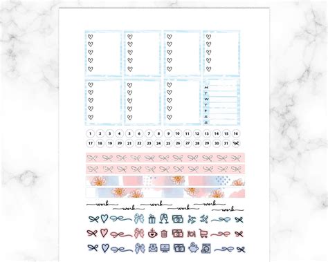 Erin Condren Printable Planner Stickers Erin Condren Sticker - Etsy