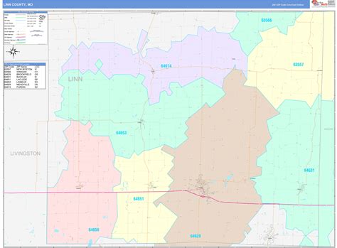 Linn County Map