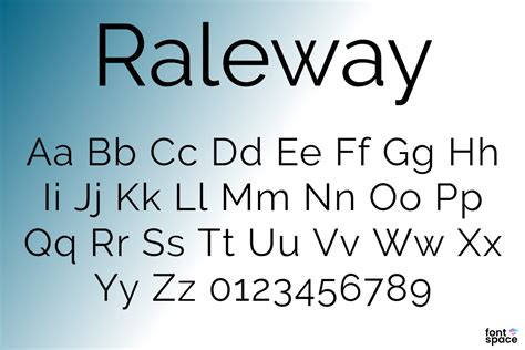 Raleway Font Family (19 styles) by Matt McInerney | FontSpace