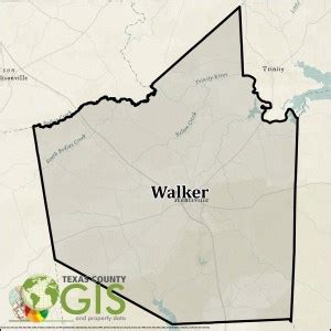 Walker County Shapefile and Property Data - Texas County GIS Data