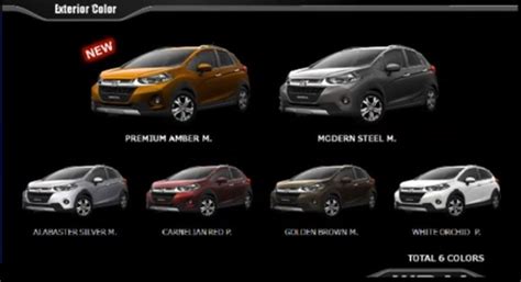 honda wrv colours images - CarBlogIndia