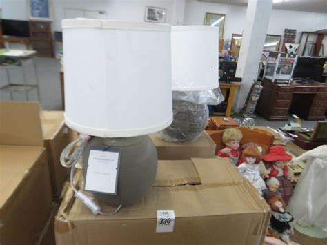 7-Threshold Table Lamps - 7 X $ - Bay Area Auction Services