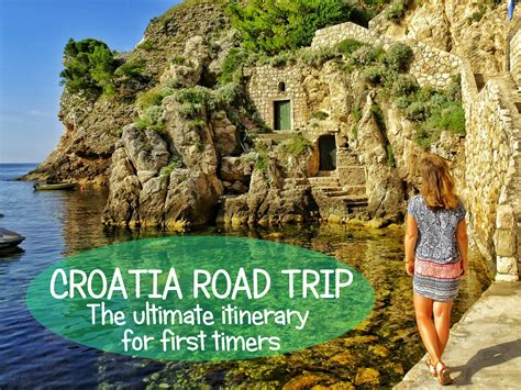 Croatia road trip itinerary; the ultimate guide from Zagreb to Dubrovnik