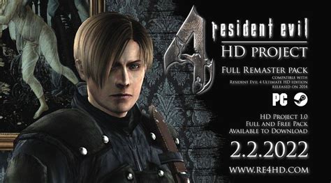 A new fan-made Resident Evil 4 HD remaster will launch in February