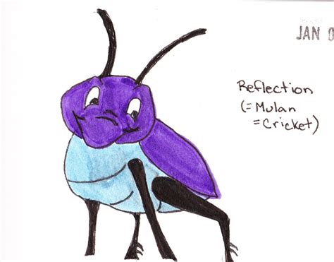 Kathryn Draws : Cricket from Mulan