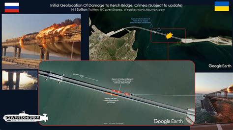 Attack On Kerch Bridge: Initial Geolocation Of Damage