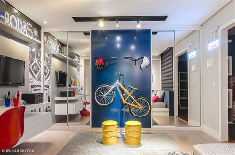 Creative Boys Bedroom With Bicycle Themes | Housetodecor.com