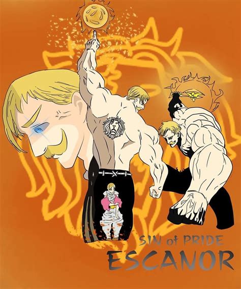 ESCANOR ! SIN OF THE PRIDE | Anime, Seven deadly sins, Movie posters